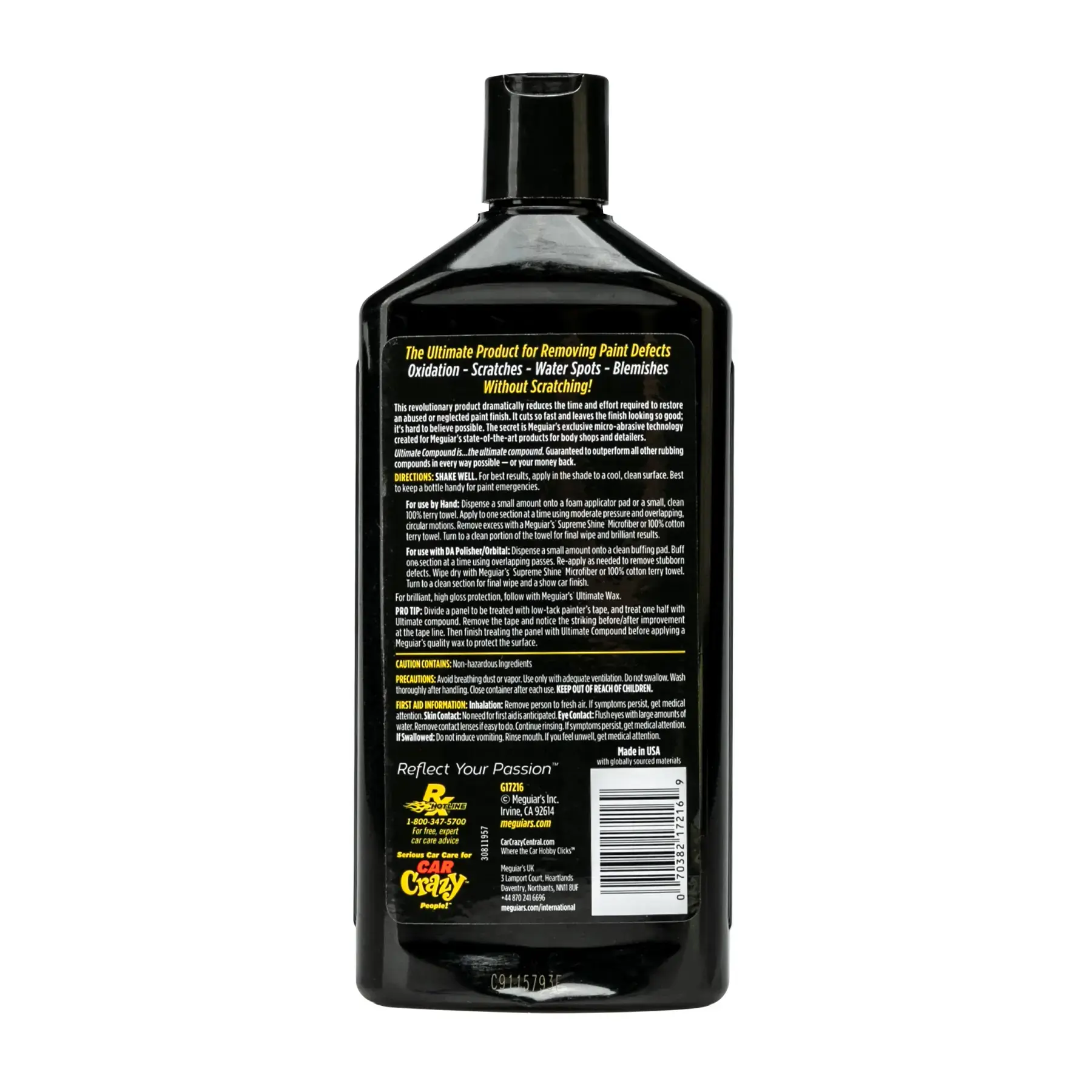 Meguiars Ultimate Compound Colour & Clarity Restorer 450ml
