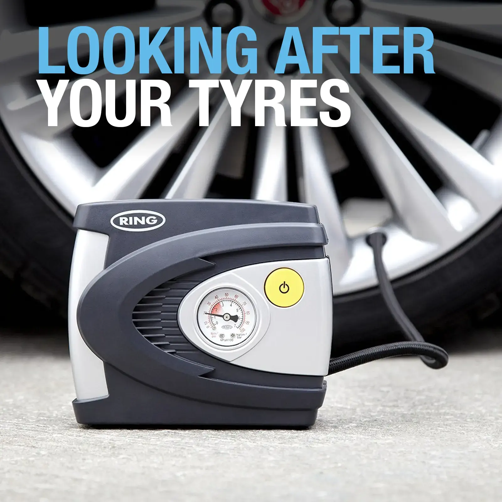 Ring Auto RAC610 Analogue Tyre Inflator