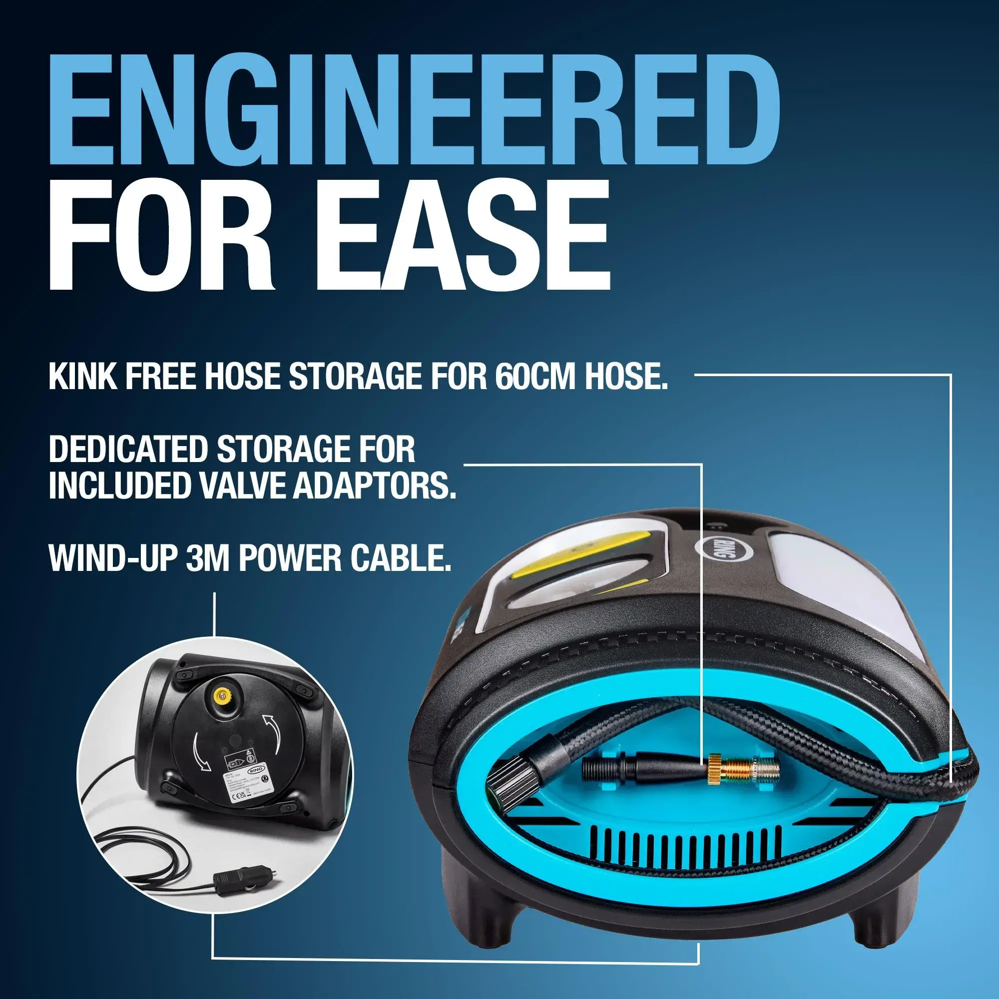 Ring Auto RTI110 UltraInflate 10 Analogue Tyre Inflator