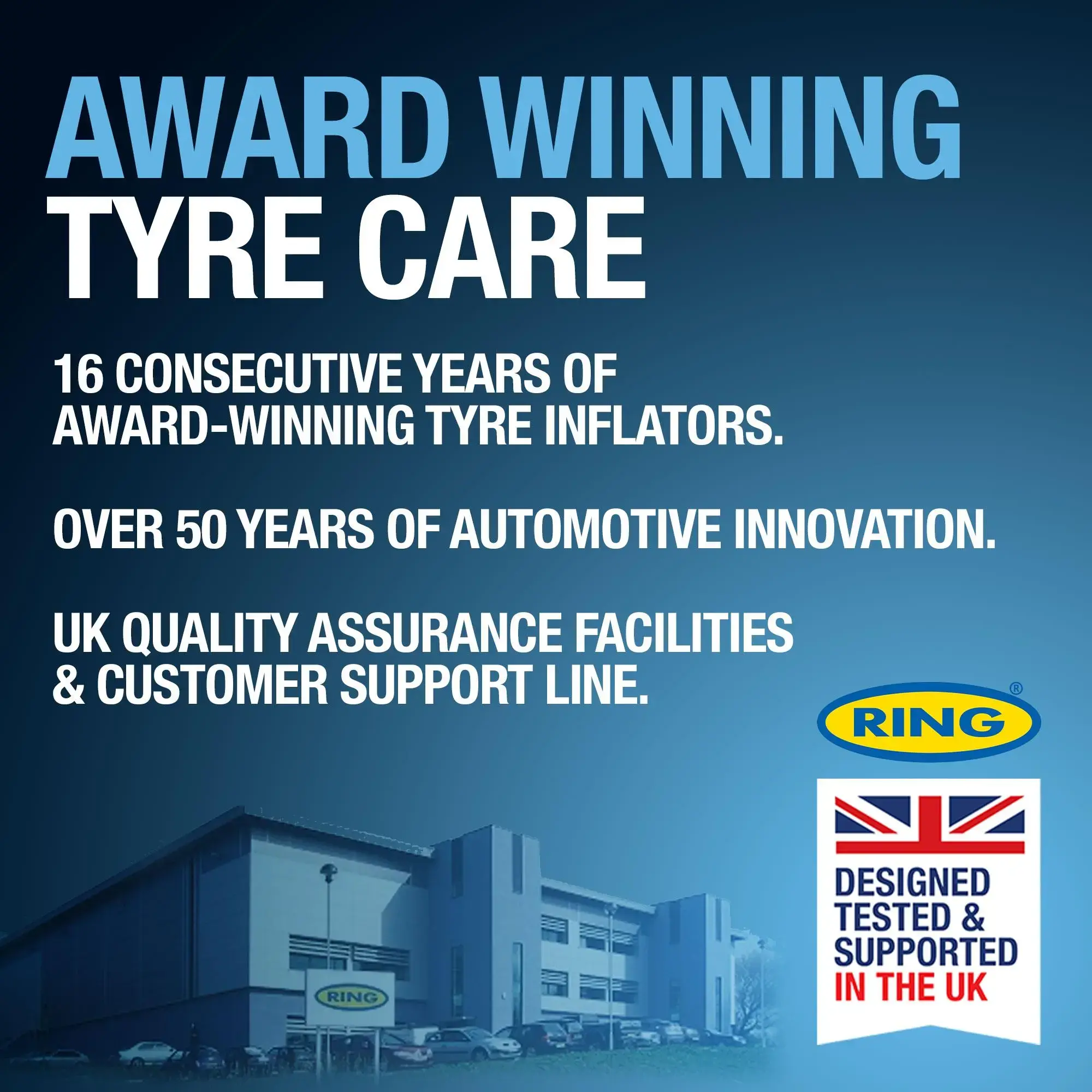 Ring Auto RTI110 UltraInflate 10 Analogue Tyre Inflator