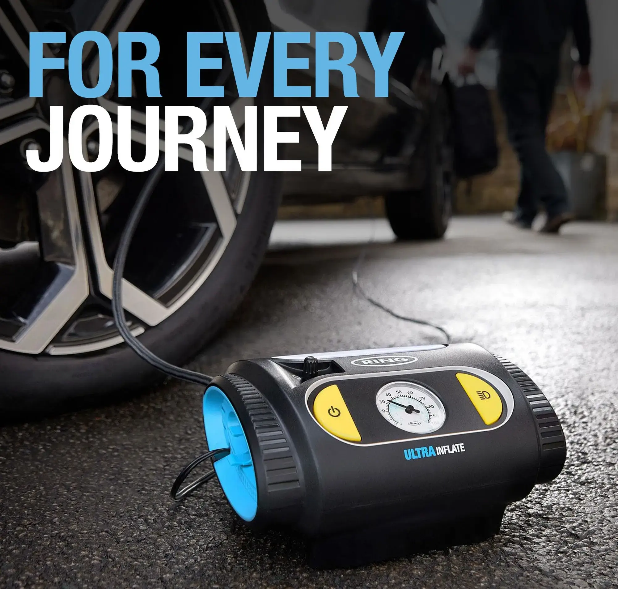 Ring Auto RTI110 UltraInflate 10 Analogue Tyre Inflator