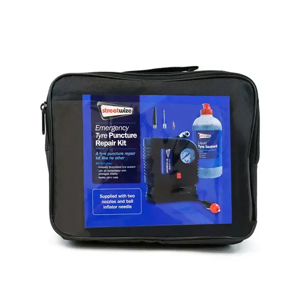 Streetwize Emergency Tyre Puncture Repair Kit Car Parts Less