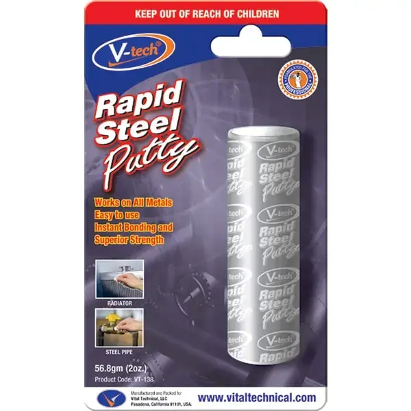 V-Tech Rapid Steel Epoxy Adhesive -56.8gm