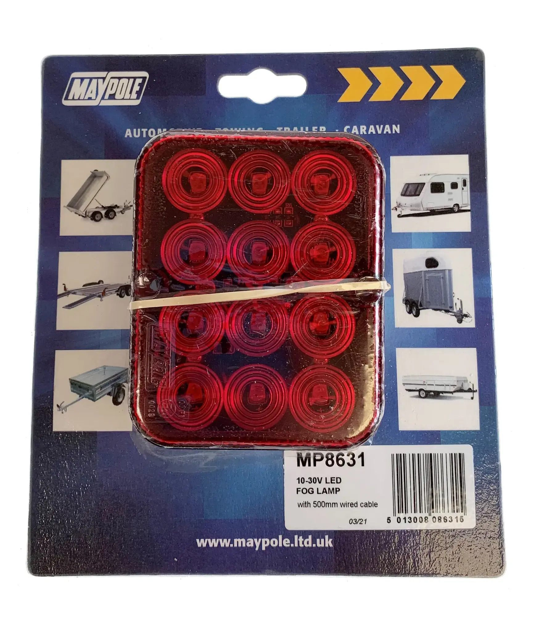 Maypole 10-30V Varivolt LED Rear Fog Lamp