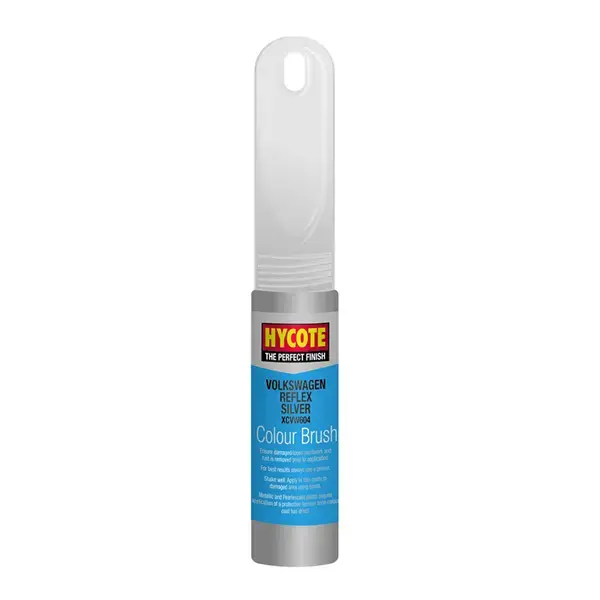 Hycote Volkswagen Reflex Silver Metallic Brush Paint - 12.5ml