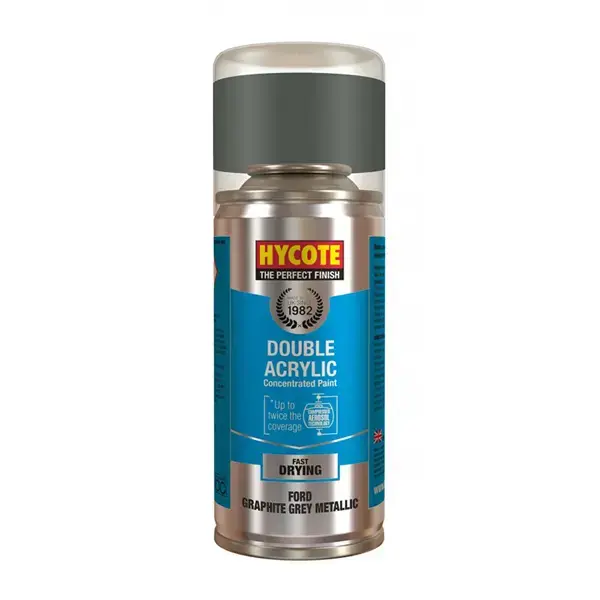 Hycote Ford Graphite Grey Metallic Spray Paint - 150ml