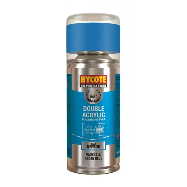 Hycote Vauxhall Arden Blue Pearlescent Spray Paint - 150ml