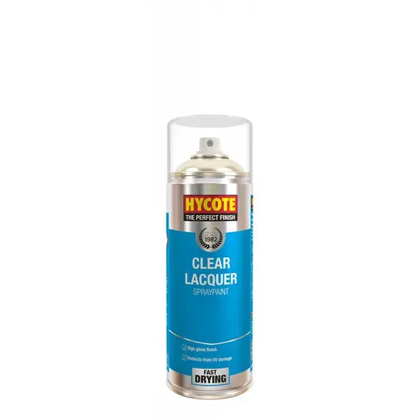 Hycote Clear Lacquer Spray Paint - 400ml