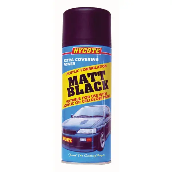 Hycote Matt Black 400ml
