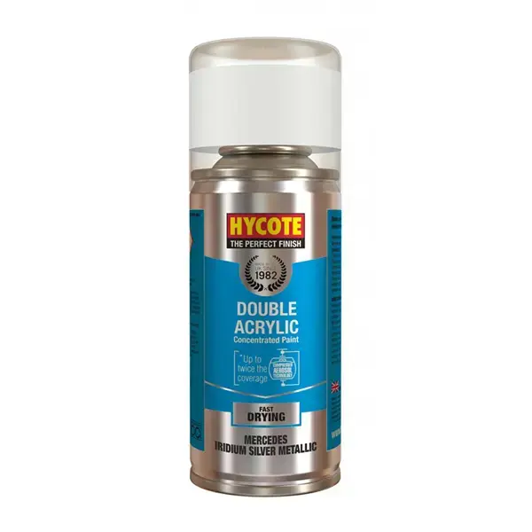 Hycote Mercedes Iridium Silver Metallic Spray Paint - 150ml