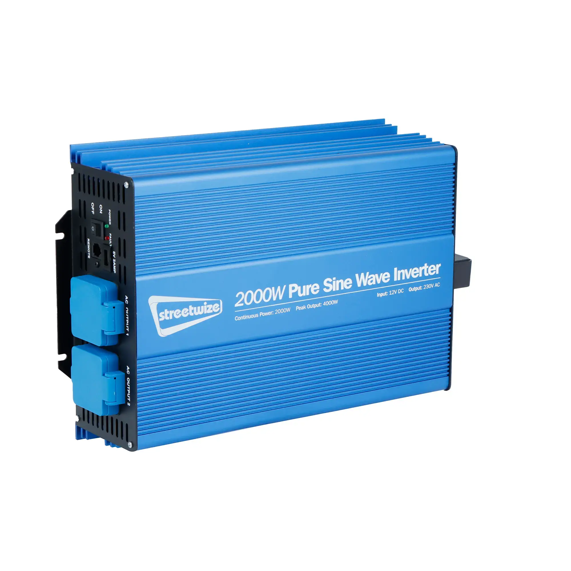 Streetwize 2000 Watt Pure Sine Wave Inverter