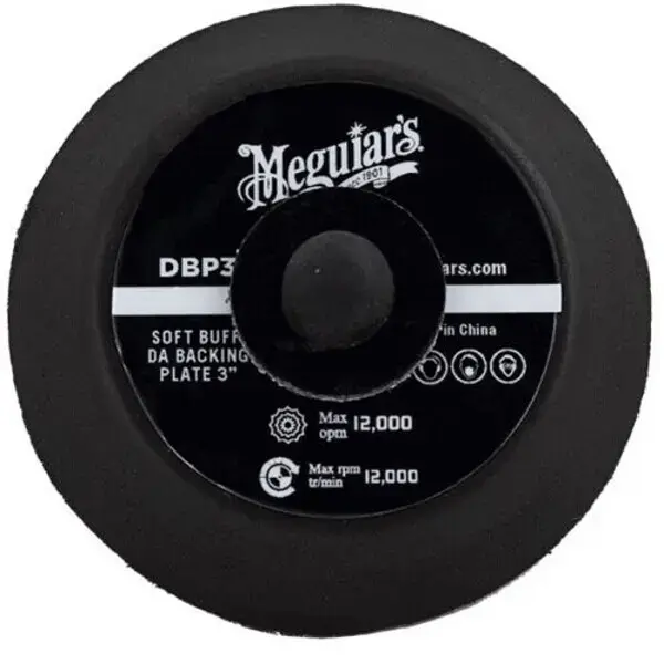 Meguiars Professional Soft Buff DA Backing Plate 3"
