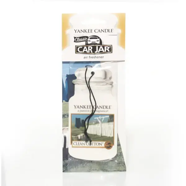 Yankee Candle Classic Car Jar Clean Cotton