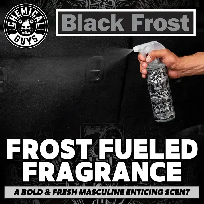 Chemical Guys Black Frost Air Freshener & Odor Eliminator (16oz)