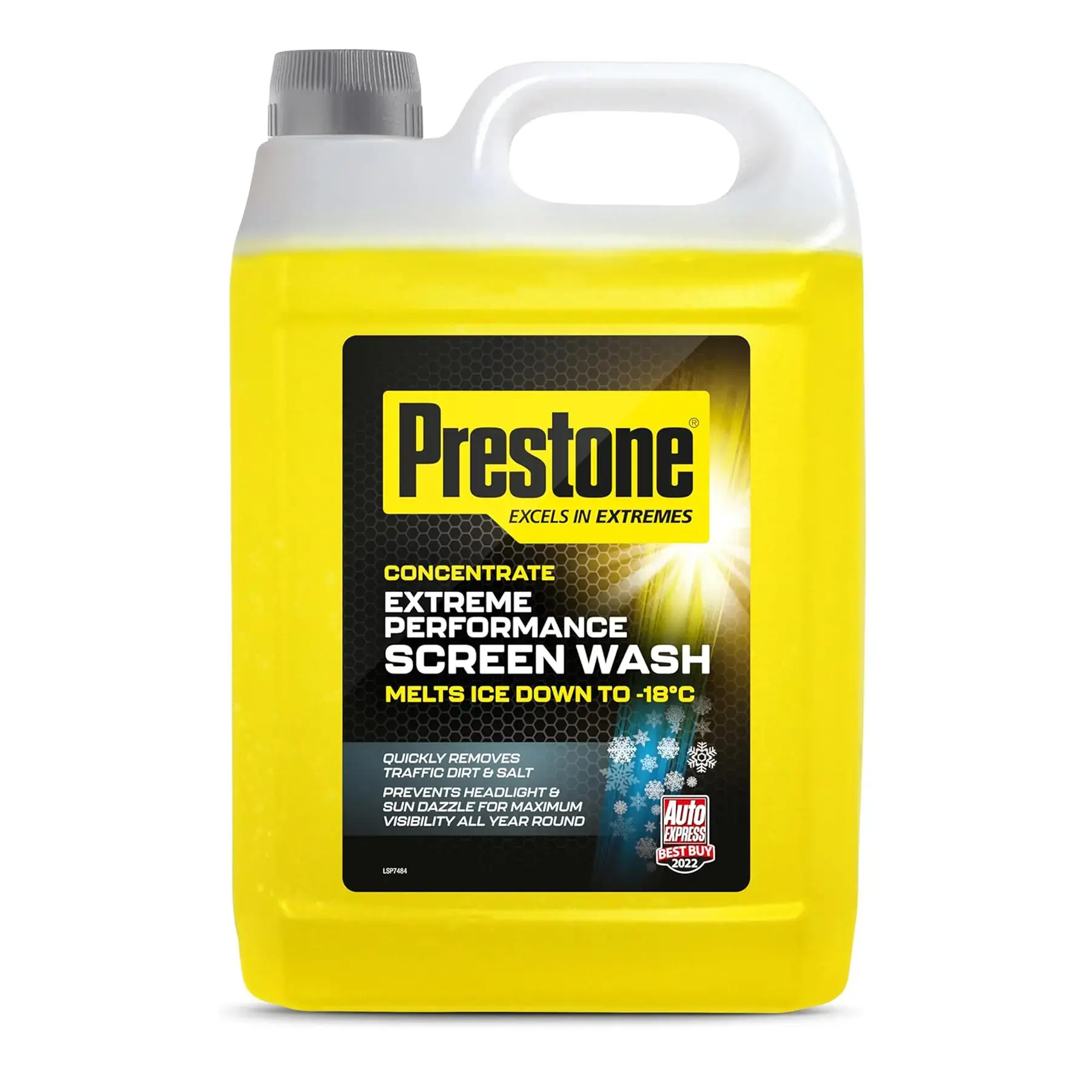Prestone Extreme Performance -18c Winter Concentrated Screenwash 5Ltrs