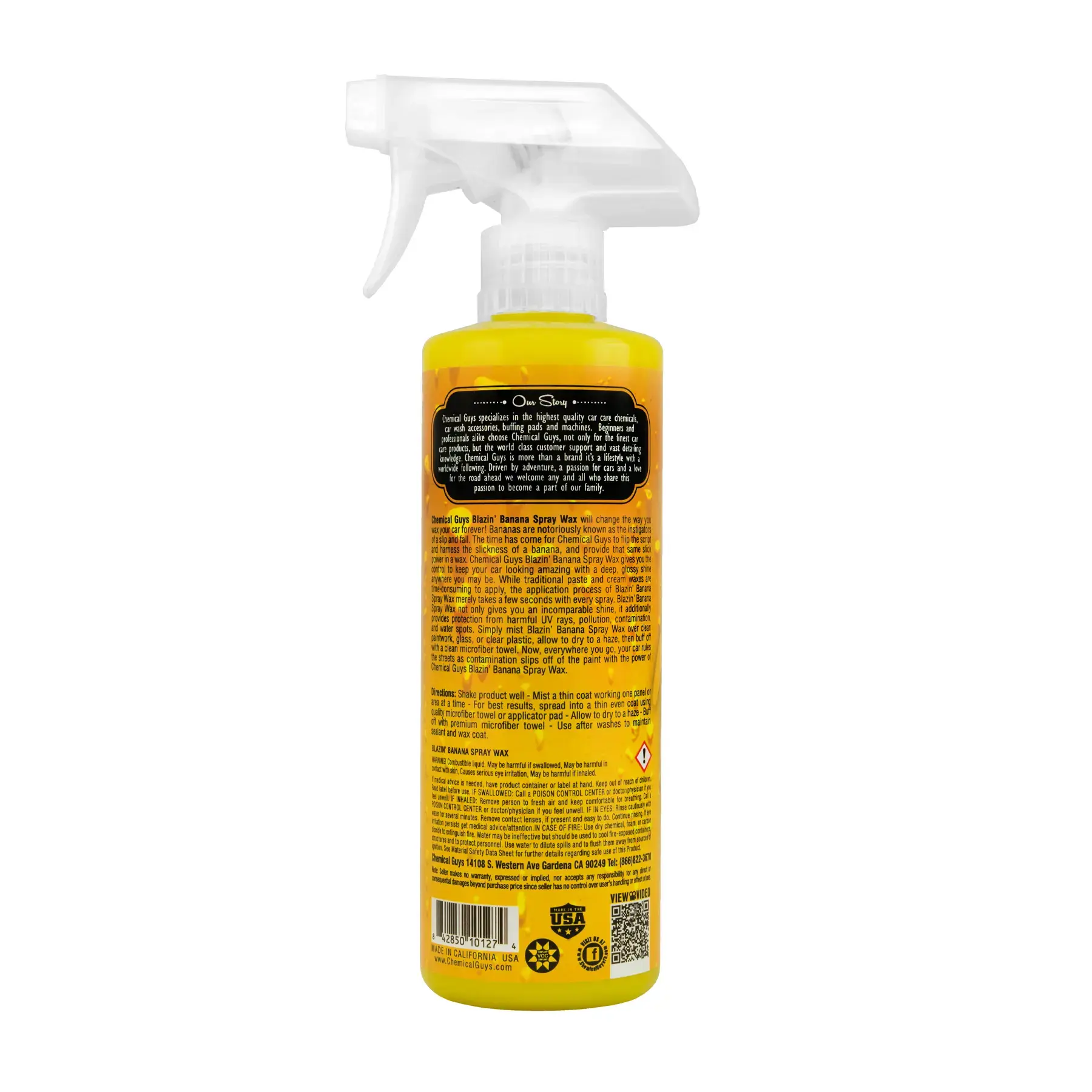 Chemical Guys Blazin' Banana Spray Wax 473ml