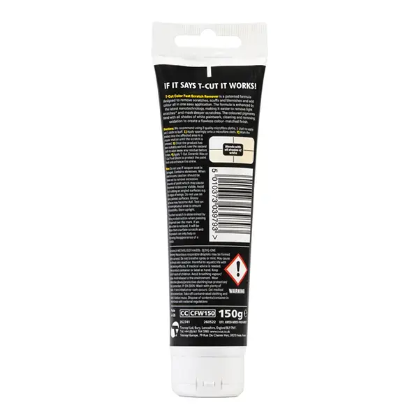 T-Cut Color Fast Scratch Remover White 150g