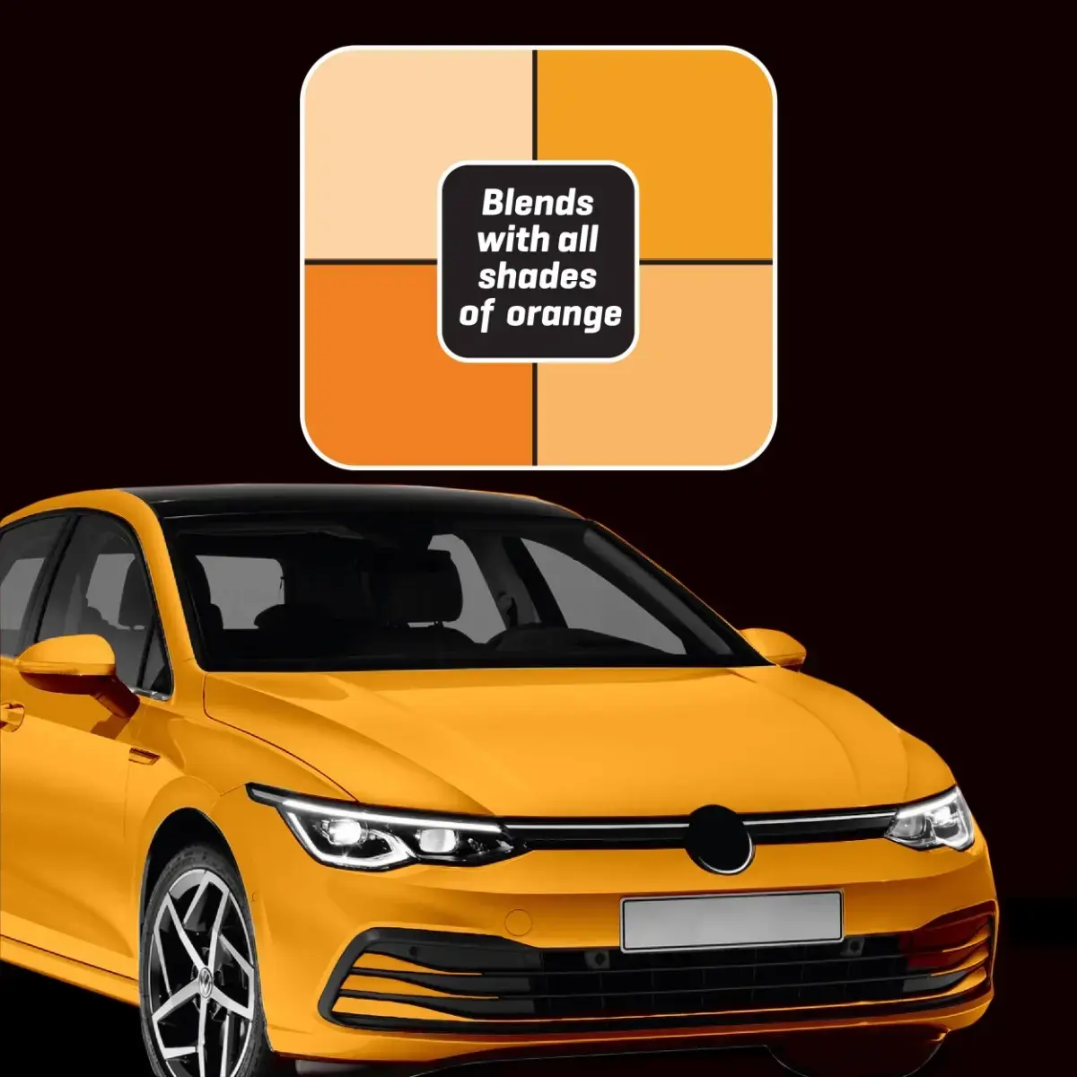 T-Cut Color Fast Ceramic Orange 500ml