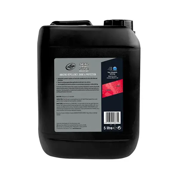 Turtlewax Seal 'N' Shine Spray Wax Paint Sealant 5L