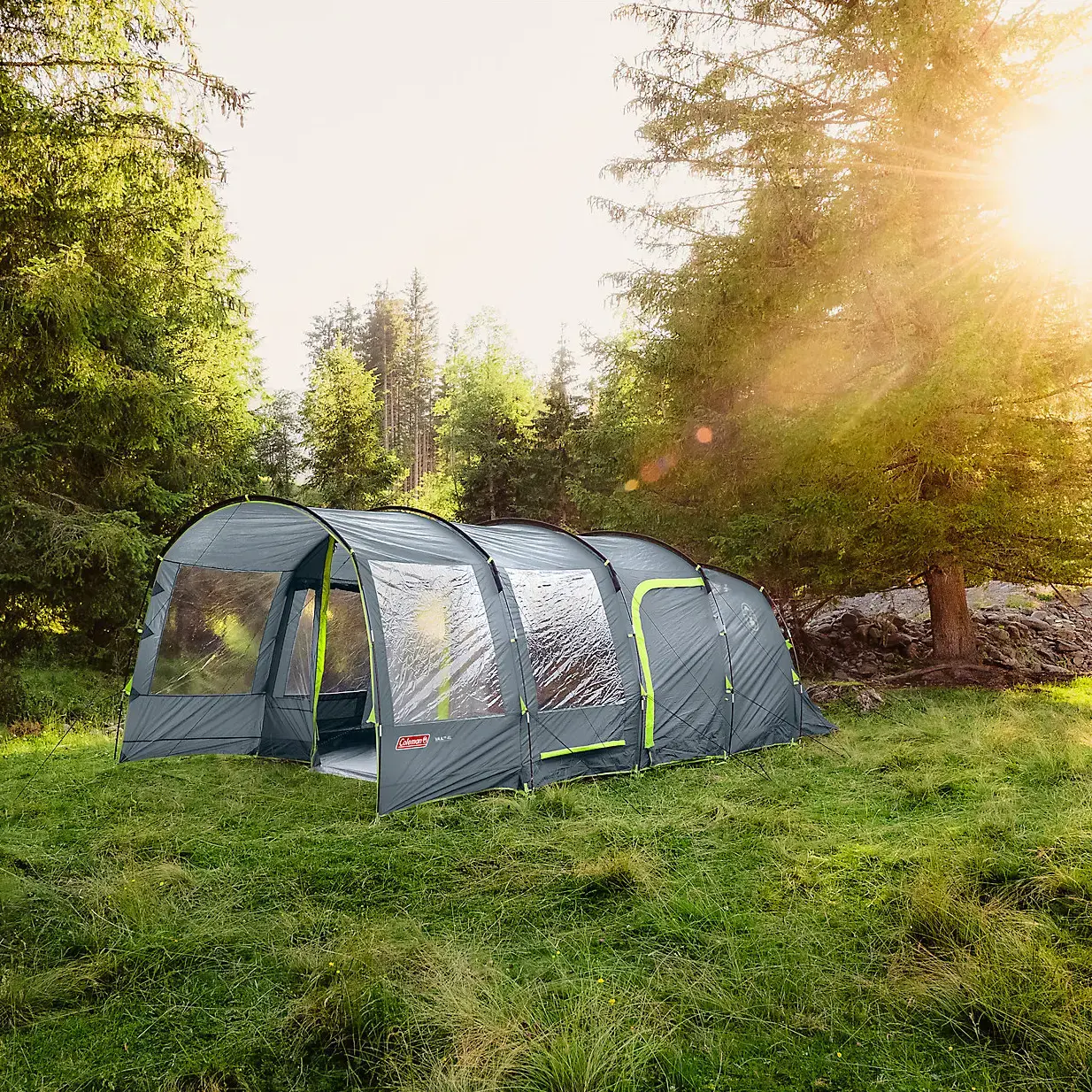 Coleman Vail™ 4 L Family Tent - 4 Person with Open Porch