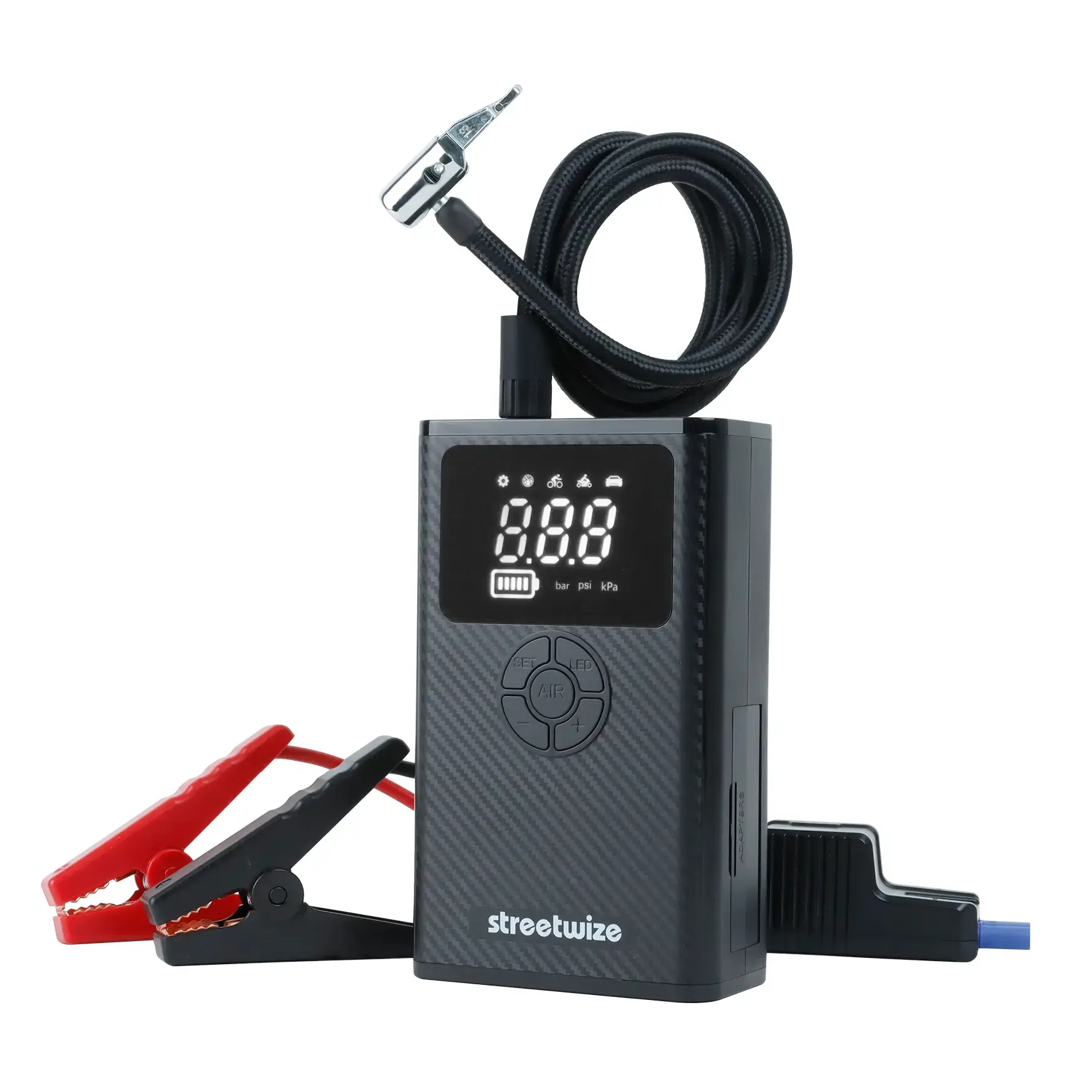 Streetwize 4 in 1 Jump Starter & Air Compressor