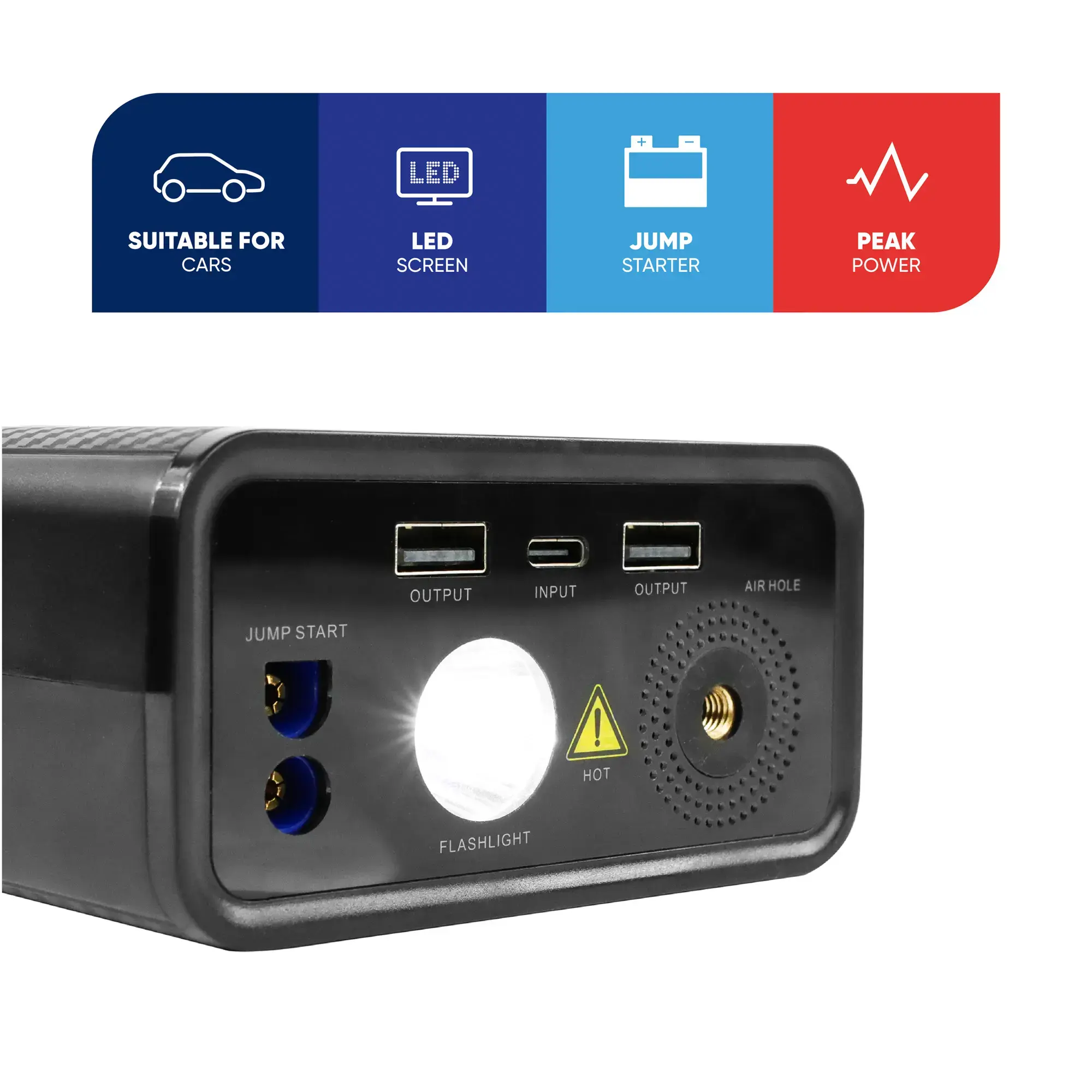 Streetwize 4 in 1 Jump Starter & Air Compressor