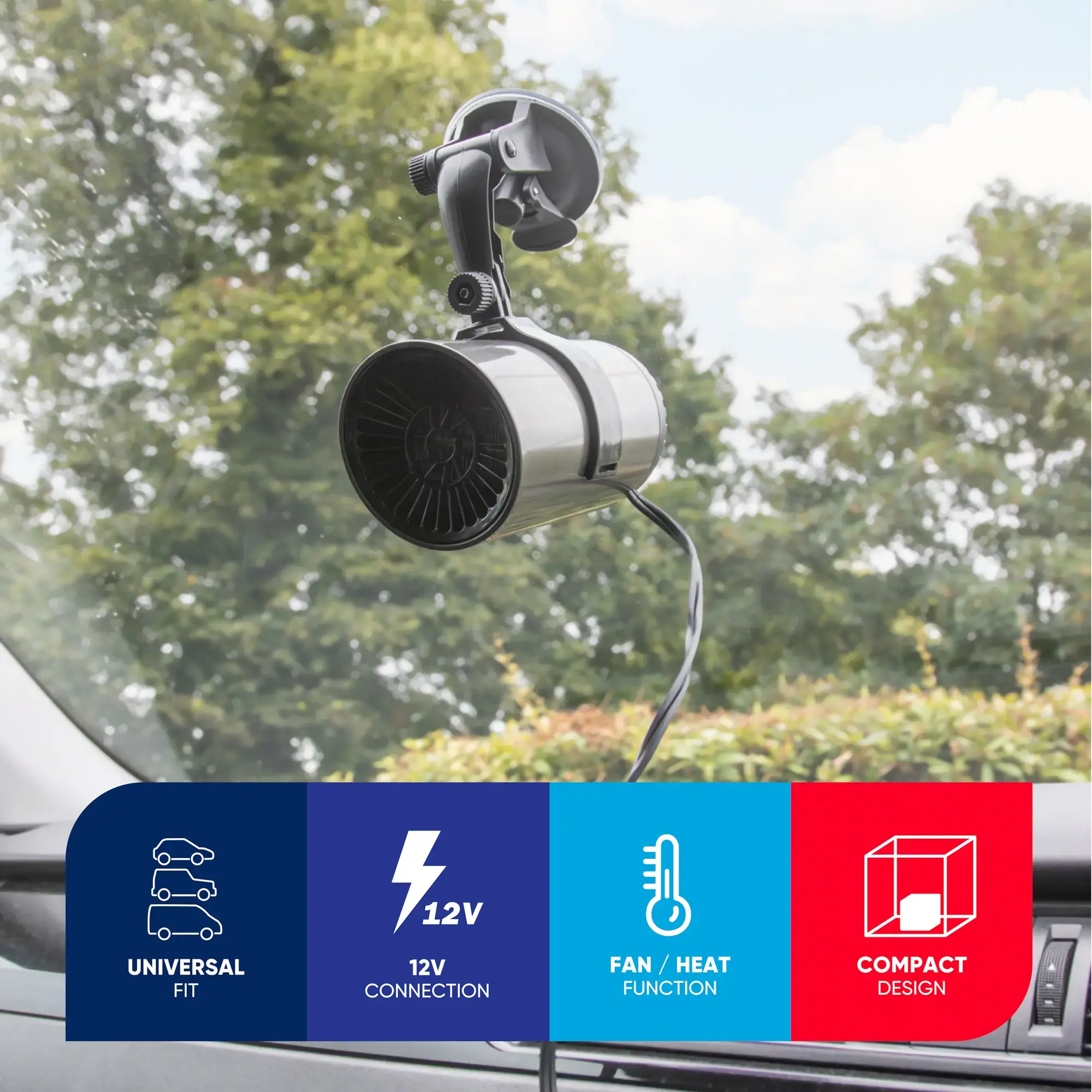 Streetwize 12V DETACHABLE CAR HEATER