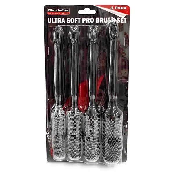 Martin Cox Pro Ultra Soft Detailing Brushes 4 Pack
