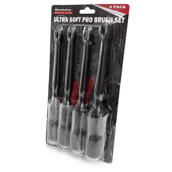 Martin Cox Pro Ultra Soft Detailing Brushes 4 Pack