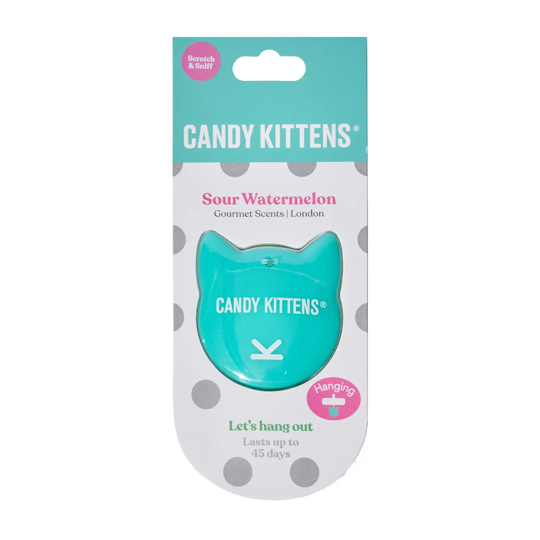 Candy Kittens 3D Hanging Air Freshener - Sour Watermelon