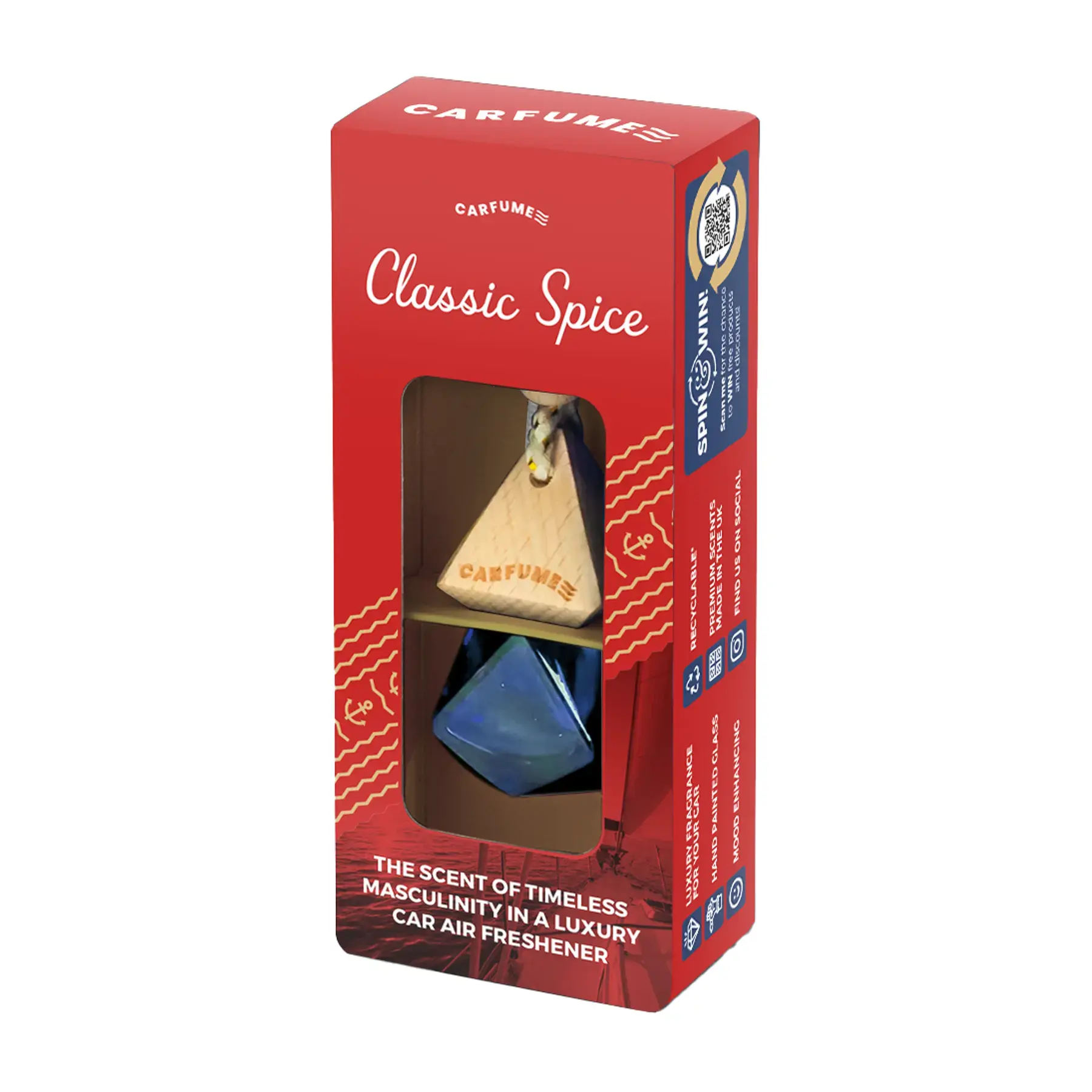 Carfume Car Air Freshener - Classic Spice Limited Edition