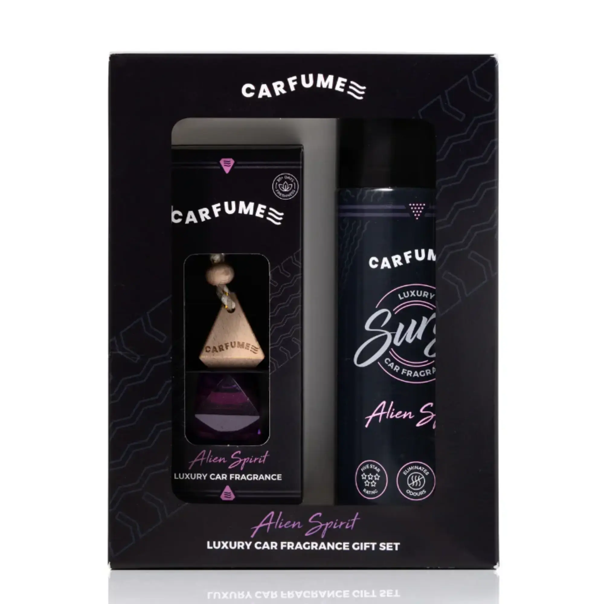 Carfume Car Fragrance Gift Set - Alien Spirit