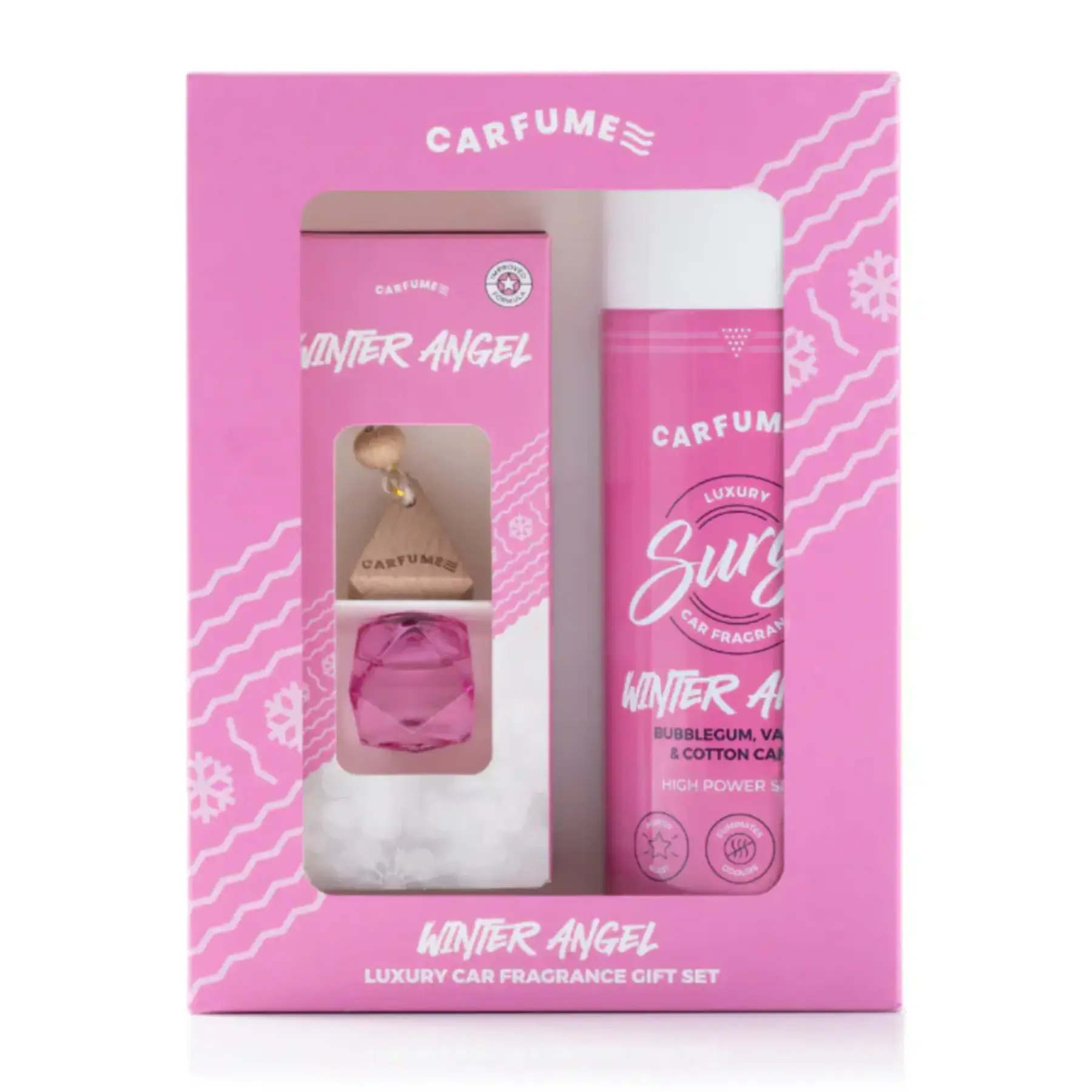 Carfume Car Fragrance Gift Set - Winter Angel Limited Edition