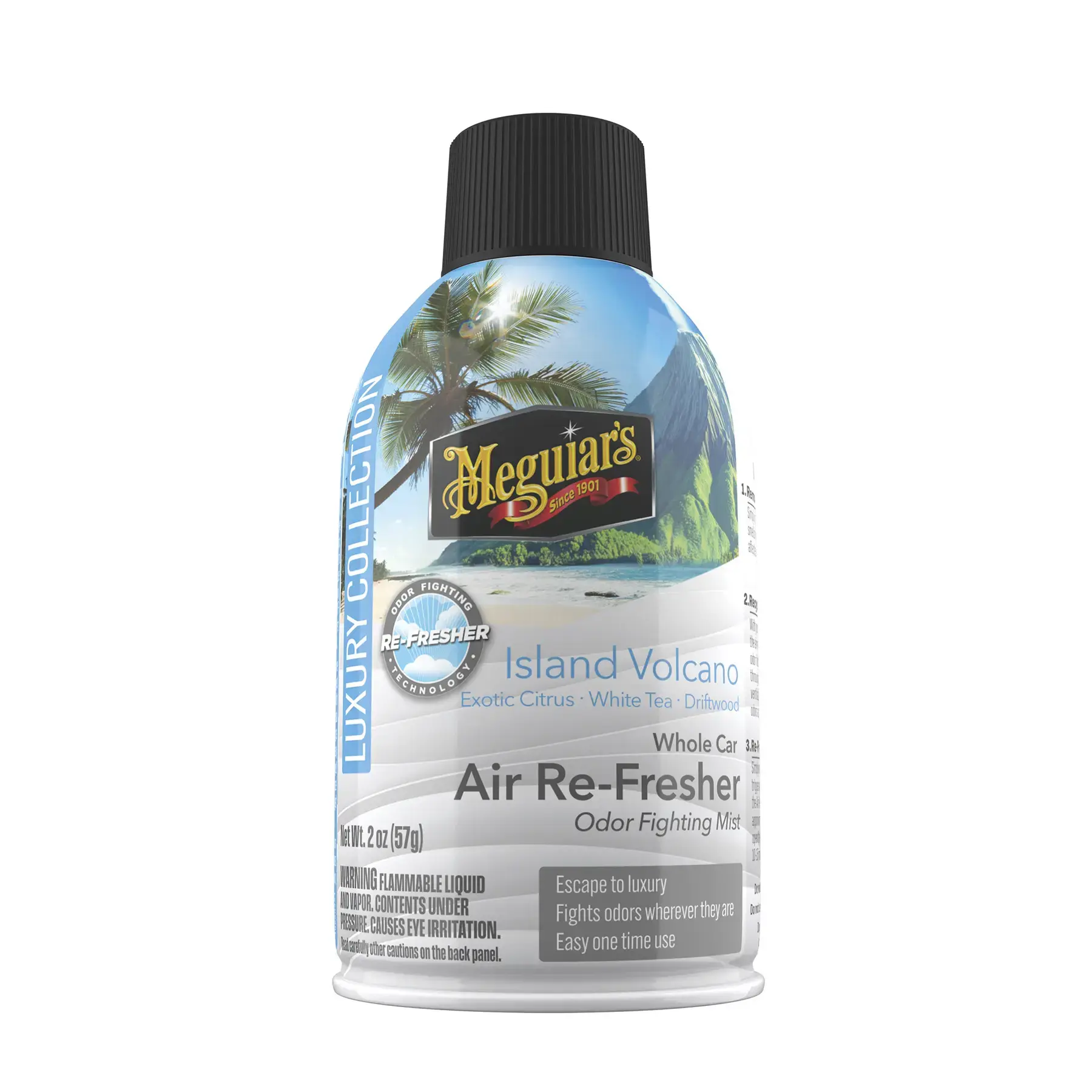 Meguiars Whole Car Air Re-Fresher Island Volcano 59ml