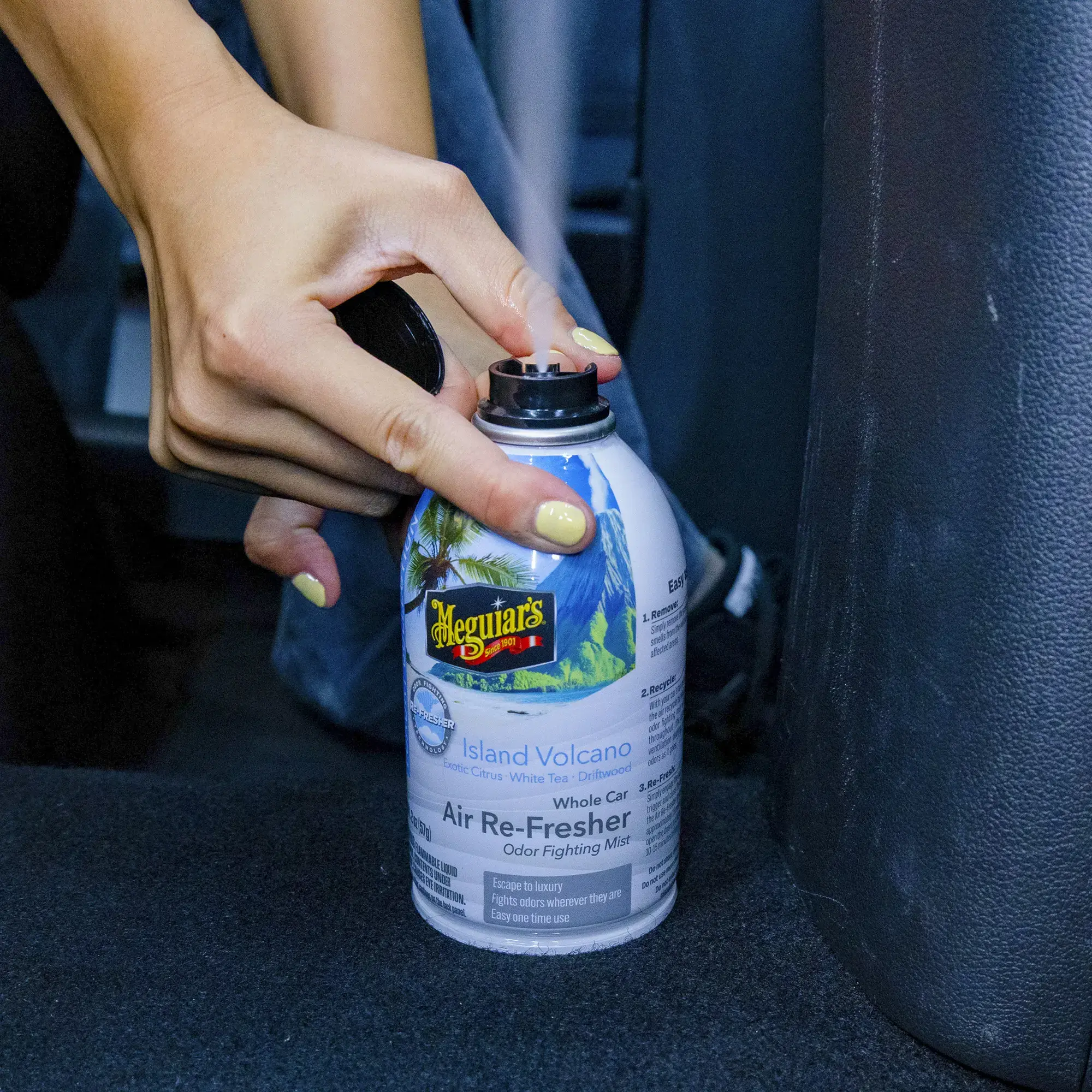 Meguiars Whole Car Air Re-Fresher Island Volcano 59ml