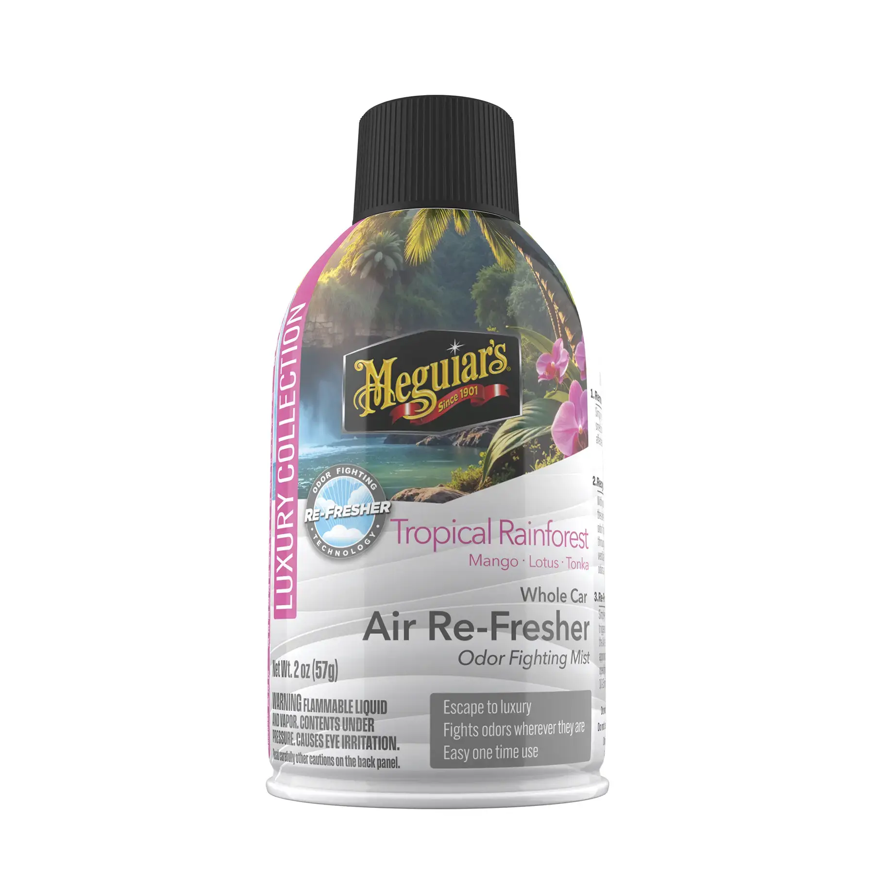 Meguiars Whole Car Air Re-Fresher Tropical Rainforest 59ml