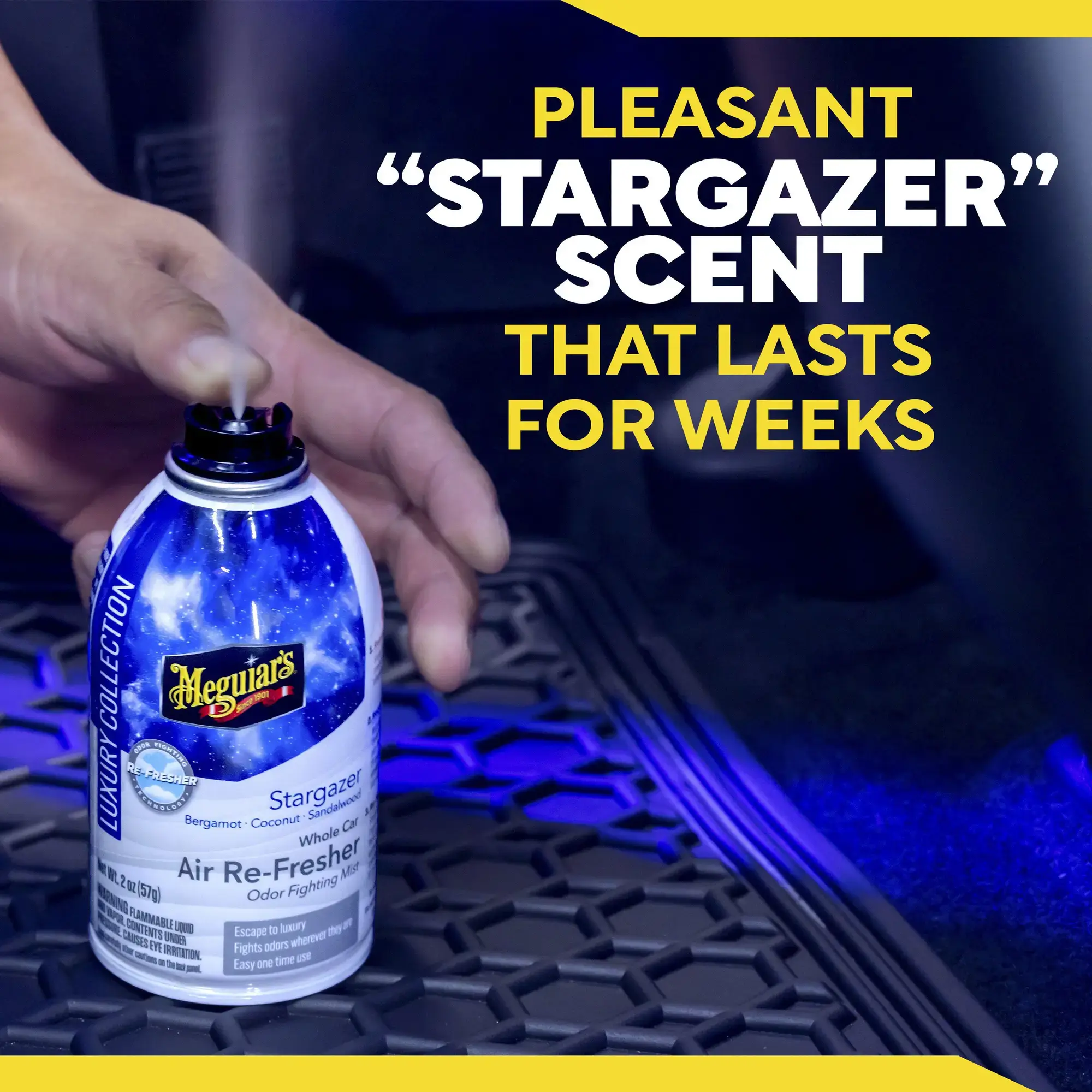 Meguiars Whole Car Air Re-Fresher Stargazer 59ml