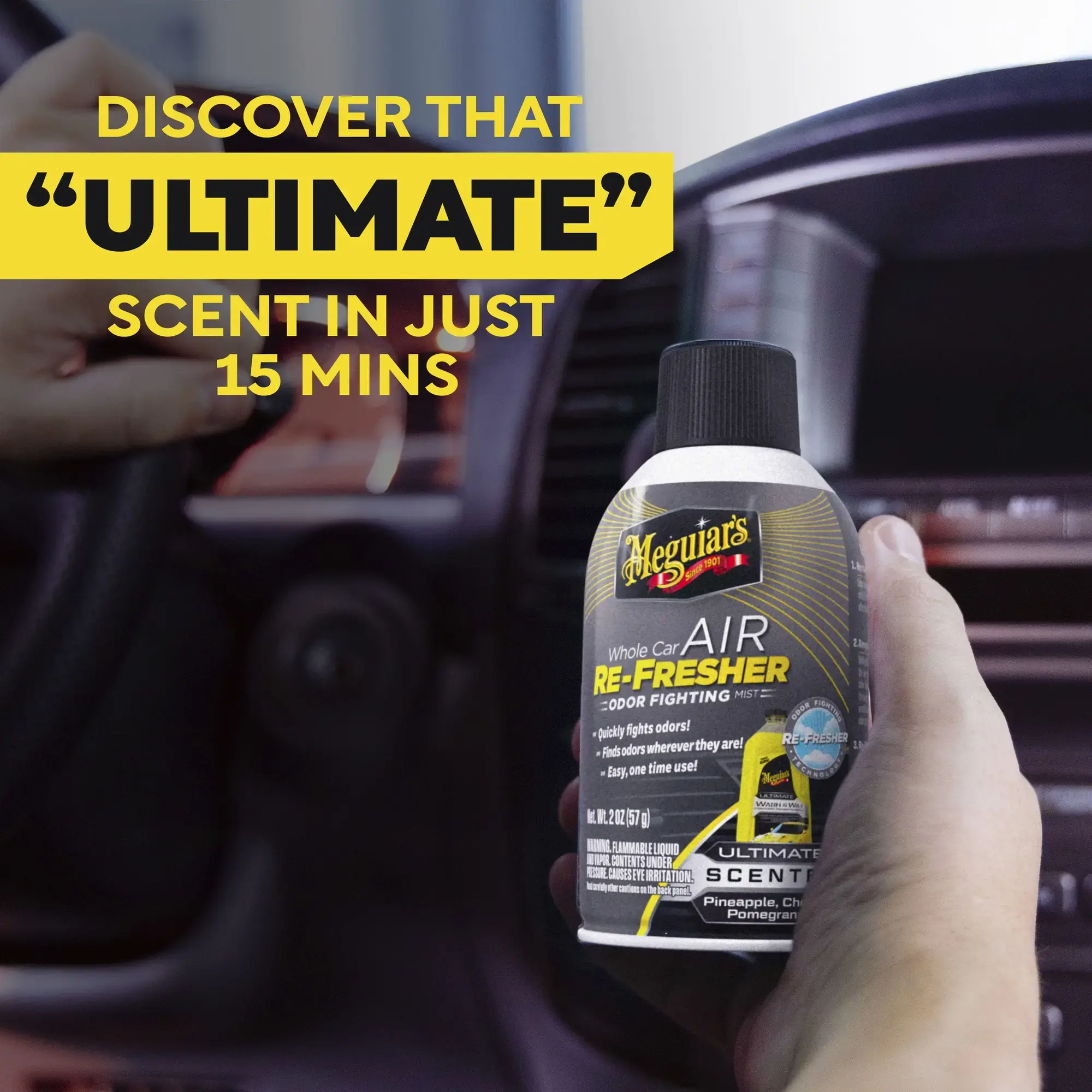 Meguiars Whole Car Air Re-Fresher Ultimate 59ml