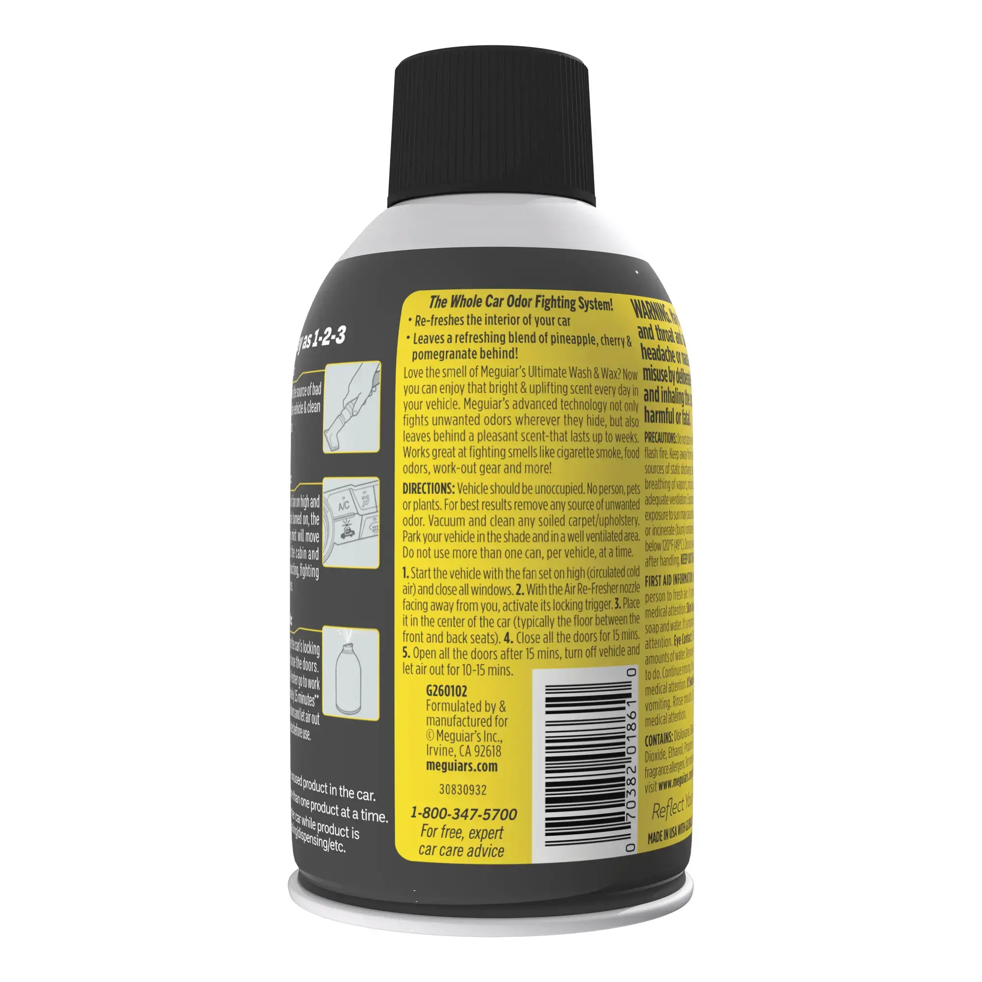 Meguiars Whole Car Air Re-Fresher Ultimate 59ml