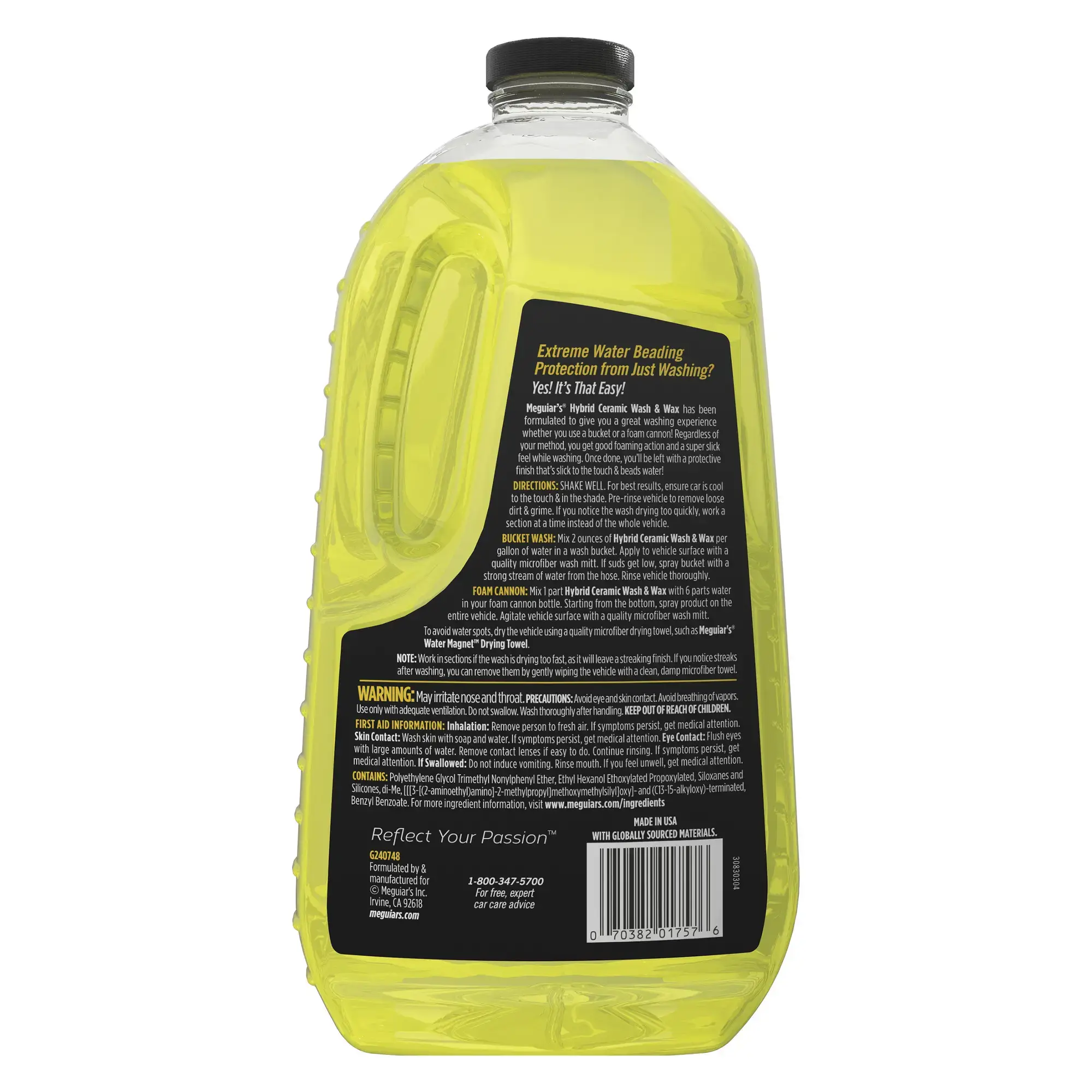 Meguiars Hybrid Ceramic Wash & Wax Shampoo 1.4Ltr