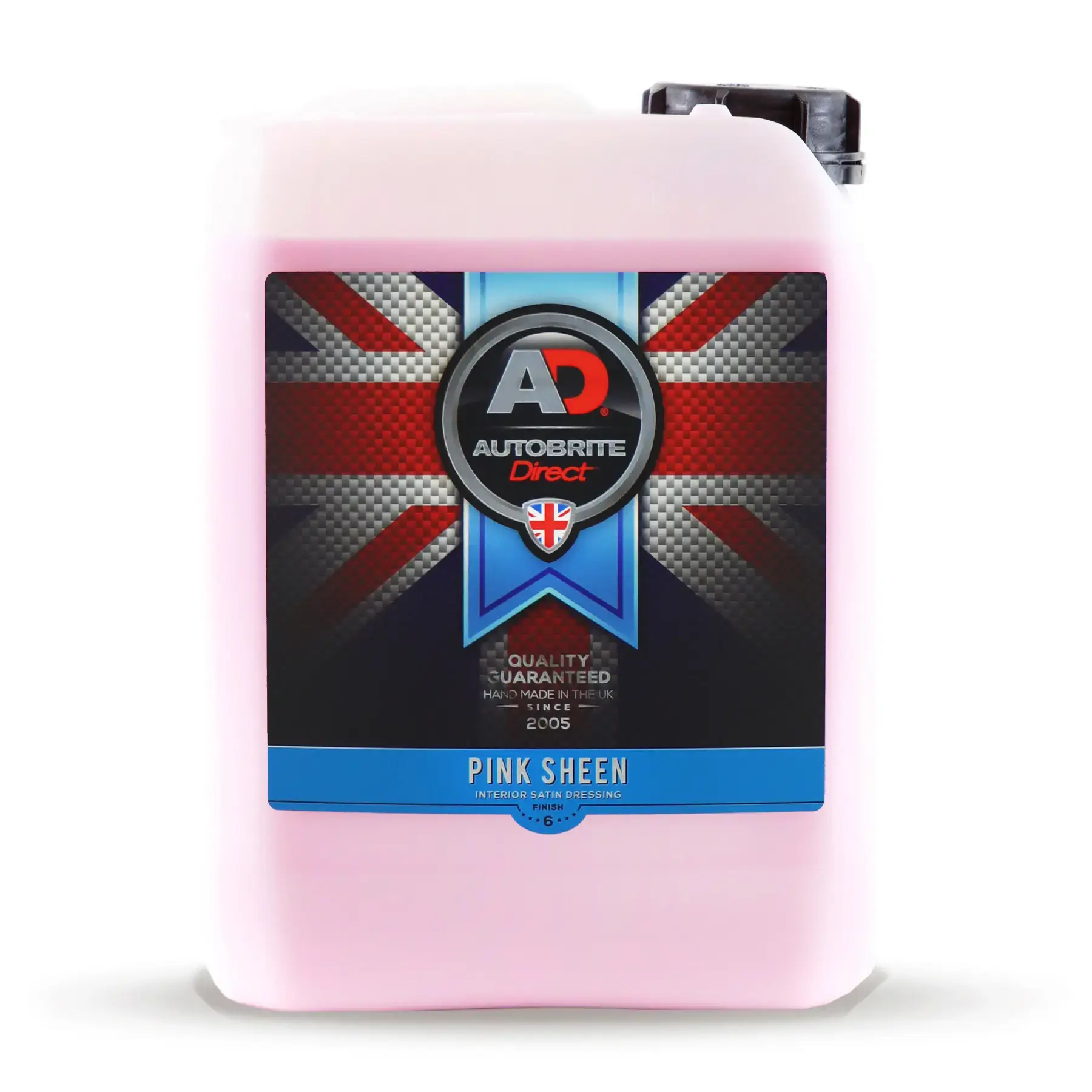 Autobrite Pink Sheen Satin Finish Plastic Dressing 5Ltr