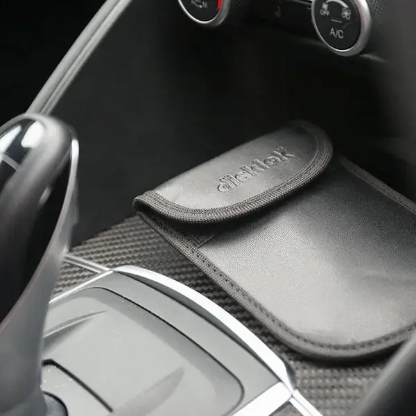 DISKLOK RFID Faraday Signal Blocking Wallet, 14Cm