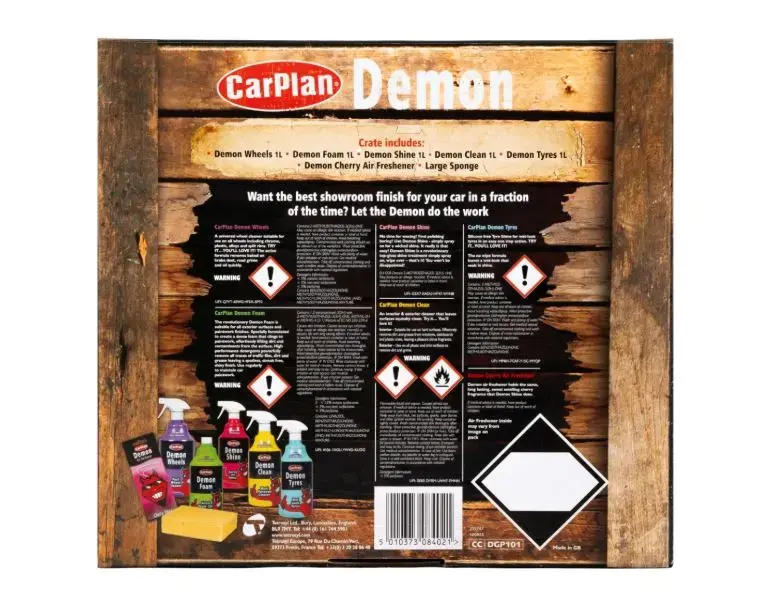Demon 7 Piece Car Cleaning Kit