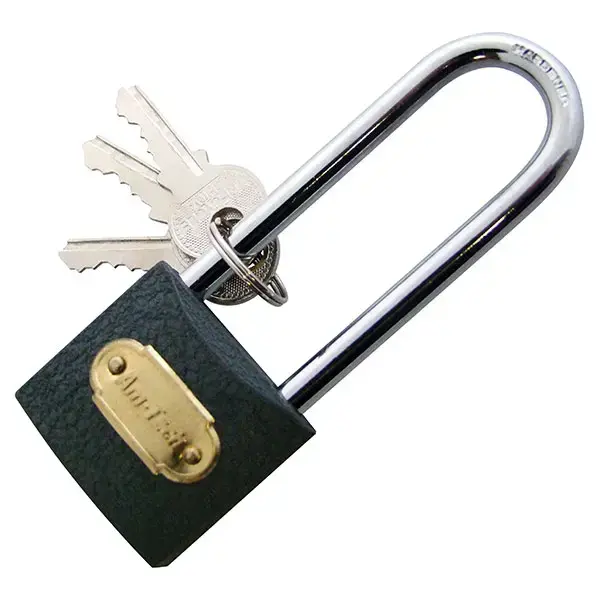 amtech Long Shackle 38mm Iron Padlock