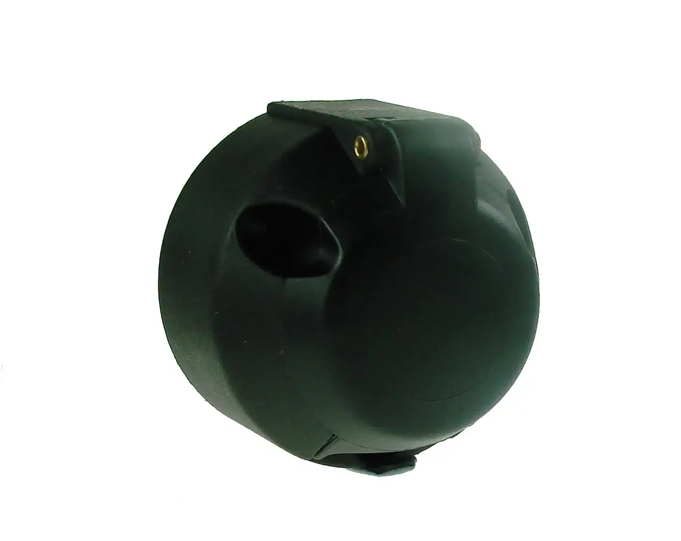 Maypole 12N 7 Pin Black Plastic Socket Caravan Trailer Electric Socket