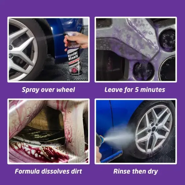 Wonder Wheels Colour Active Wheel Cleaner 600ml
