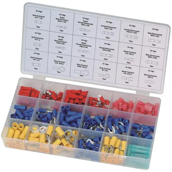 Streetwize 260pcs Wire Terminal Assortment