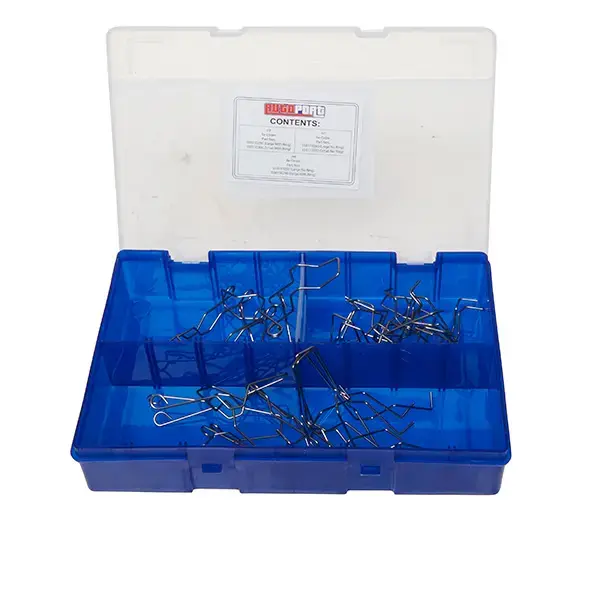 Pearl Pack of 30 Assorted Headlamp Sp Clips Box