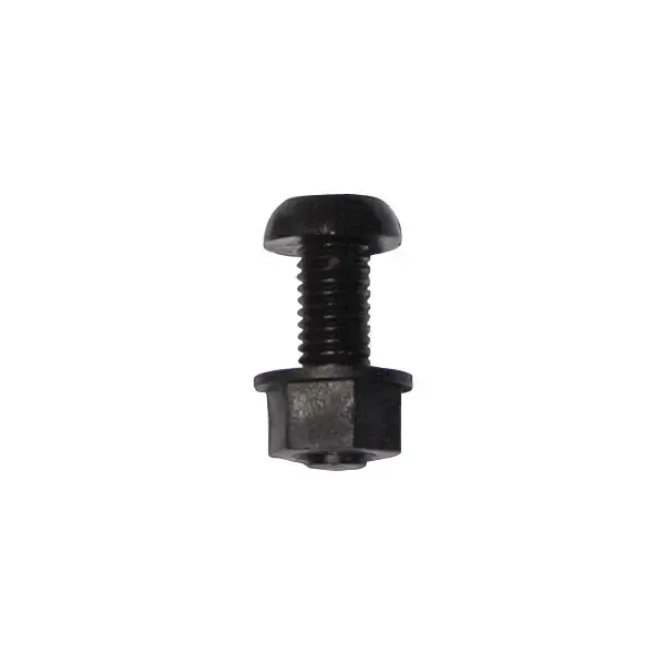 Pearl No Plate Screws & Nuts Black x 50