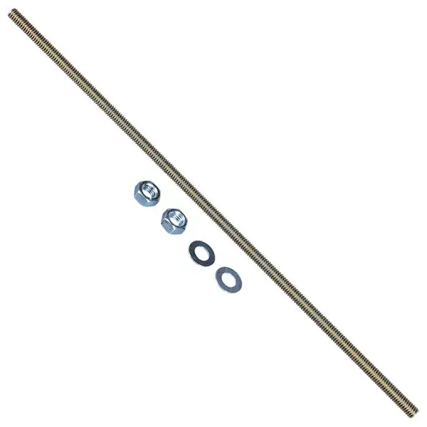 Pearl Threaded bar M8 x 300mm inc. Nuts & Washers